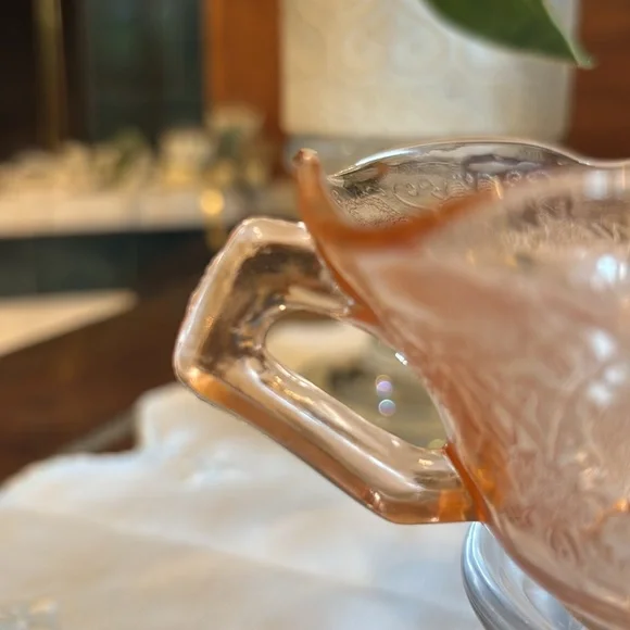 Hazel Atlas Florentine Cream/Soup Bowl - Picture 9 of 12